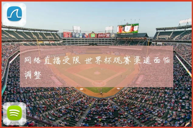 网络直播受限 世界杯观赛渠道面临调整