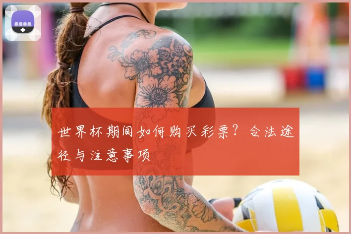 世界杯期间如何购买彩票?合法途径与注意事项